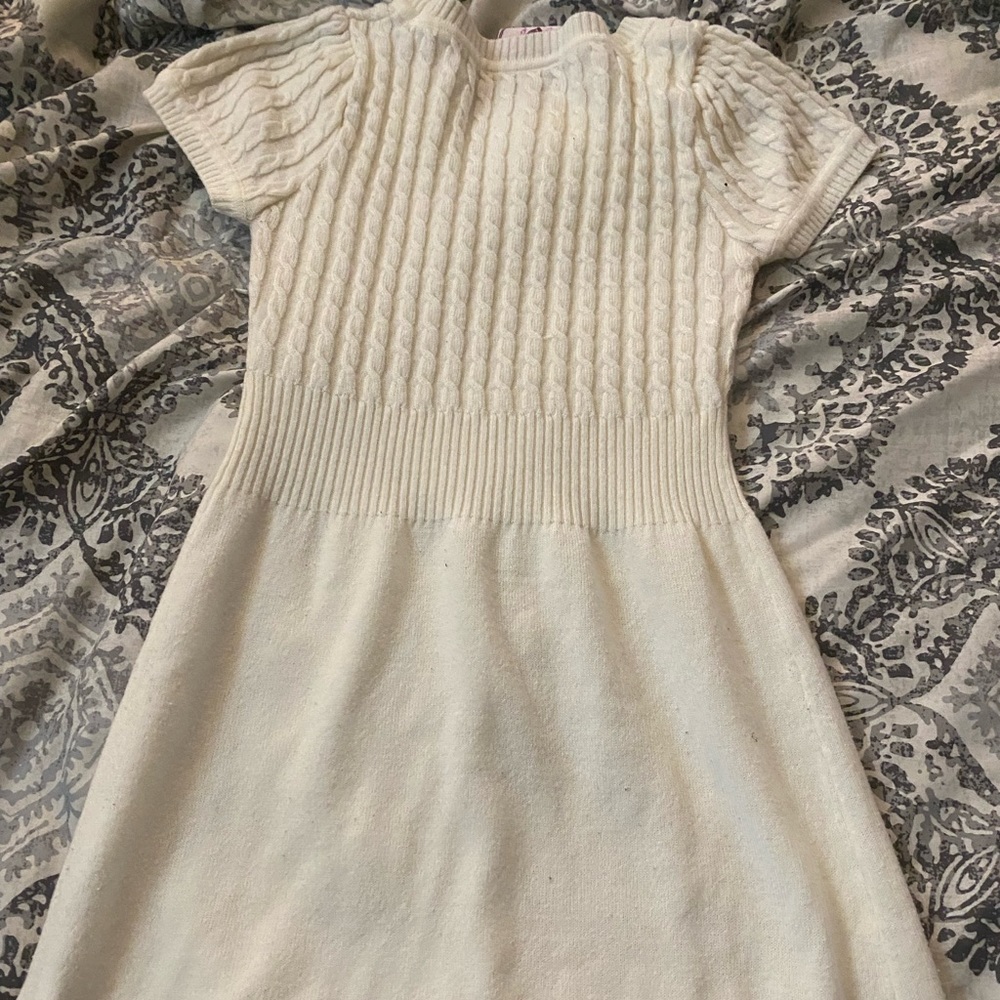 Pink Republic sweater dress.